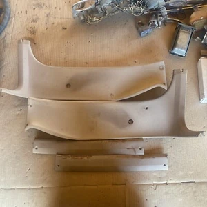 73-80 Chevy GMC Truck used tan rear B-pillar interior trim 74 75 76 77 78 79 - Picture 1 of 15