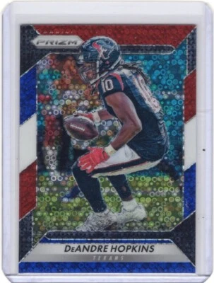 2016 Panini Prizm #70 DeAndre Hopkins Red White & Blue Disco - Image 1 of 2