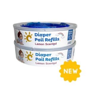 DIAPER 2 RICARICHE MANGIAPANNOLINI COMPATIBILI ANGELCARE MAIALINO FOPPAPEDRETTI - Foto 1 di 5