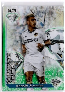 2023 Topps Chrom MLS Derby Diamonds grüner Refraktor 1-20 (vervollständigen Sie Ihr Set) - Bild 1 von 7