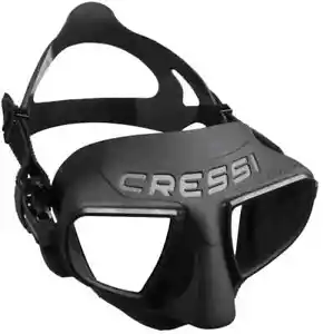 Cressi Maschera Atom Maschera a ridotto volume nero DS525050 nuovo - Foto 1 di 3