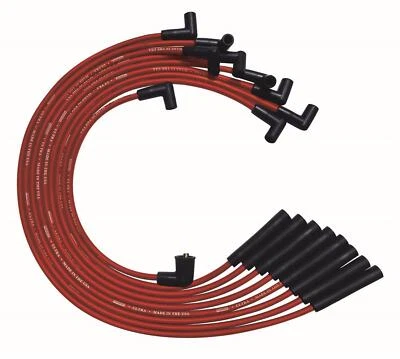 Moroso for Ford 351C/390/429/460 HEI 135 Boots Ultra Spark Plug Wire Set - Red - Image 1 of 4