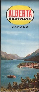 1962 Official Road Map: Alberta Highways NOS - Picture 1 of 1