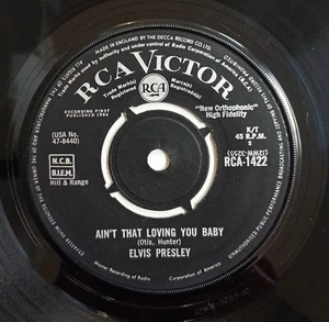 Ain't That Loving You Baby - Elvis Presley (1964 United Kingdom) - Picture 1 of 2