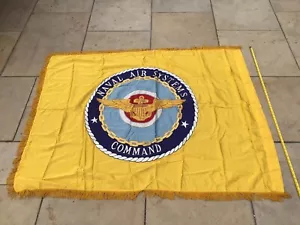 Usa naval air systems command flag top quality silk double sided - Picture 1 of 9