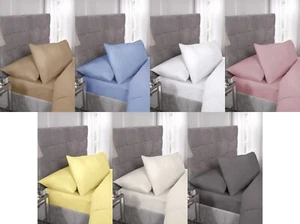 Percale Collection 180 Thread Count Percale Fitted Sheet - Picture 1 of 8