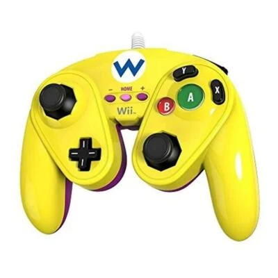 PDP - Wired Fight Pad for Nintendo Wii / Wii U - Wario (usagé) - Image 1 of 4