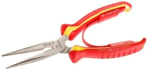 FACOM 1000 Volt VDE Insulated Electrician Long Needle Nose Plier 185A.20VE - Picture 1 of 1