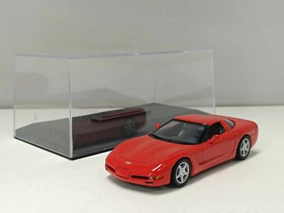 Chevrolet Corvette 1997 Red Rosso - Minichamps 1:43 Usato + Teca - Immagine 1 di 4