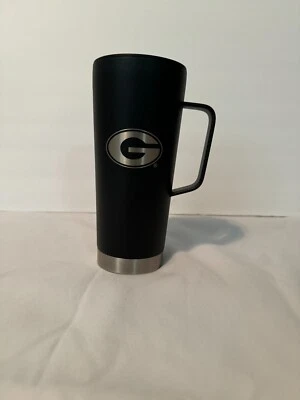 Black/Silver "G" University of Georgia Stainless Coffee Mug 18OZ. - Image 1 of 4