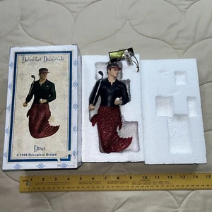 2008 December Diamonds Merman DRIVER Golf Golfer Ornament Retired with Box Rare* - Picture 1 of 19