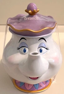 Neu Disney Die Schöne und das Biest Mrs. Potts geformter Becher mit Deckel 21 Unzen Kaffeetasse - Bild 1 von 2