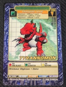Digimon Digi Battle Series 3 BO-137 Tyrannomon NM Nonholo Rare - Picture 1 of 2