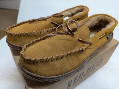 Zapatillas de gamuza RedHead sin usar, en caja, para hombre 12M canela 2582928 Foto 1 de 4