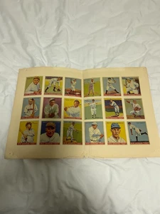 1976 Proart Press 1933 Goudey Reprint Paper Sheet 18 HOFERS Babe Ruth (2) Gehrig - Picture 1 of 2