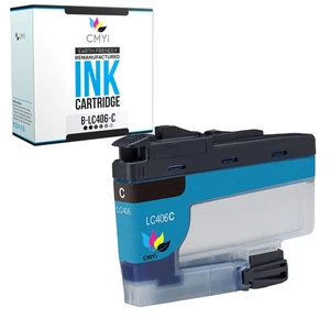 Kompatibel Brother LC406 Tintenpatrone Cyan für MFC J4335DW, J4340DW, J4345DW - Bild 1 von 7