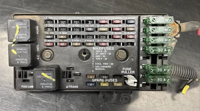 1994  SATURN SC1 COUPE SOHC Engine Fuse Box Relay Center — 第 1/4 张图片