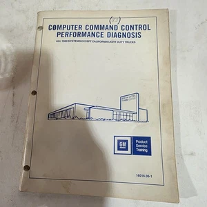  Diagnóstico de rendimiento de control de comando informático GM 1982 - Imagen 1 de 2