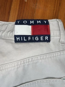 Y2K Tommy Hilfiger Vintage 1990 Cargo Jeans 30x30 - Picture 1 of 11