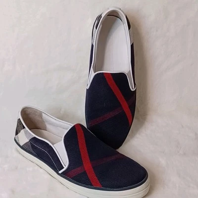 Tênis Feminino BURBERRY Nova Check Feito na Espanha Tamanho 38.5 EUA 7.5 - Imagem 1 de 4