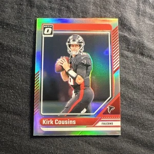 2024 Panini Donruss Optic - Kirk Cousins Silver Optic #7 Falcons - Picture 1 of 2