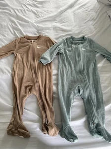 Nike Baby Full Length Footsies Bundle 6-9months - Picture 1 of 7