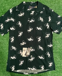 Polo Ralph Lauren Verde Clásico Pie Alado Verde Cabaña Camisa de Campamento XS 148 NUEVO CON ETIQUETAS - Imagen 1 de 7