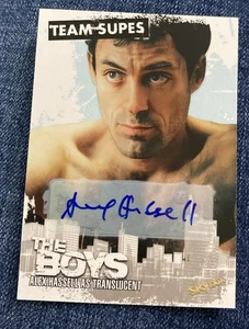 2025 UD SKYBOX THE BOYS ALEX HASSELL AS TRANSLUCENT TEAM SUPES AUTO AUTOGRAPH - Picture 1 of 10