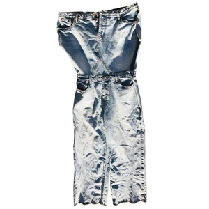 Dakota Denim Jumpsuit Fashion Nova Size Large - Picture 1 of 8
