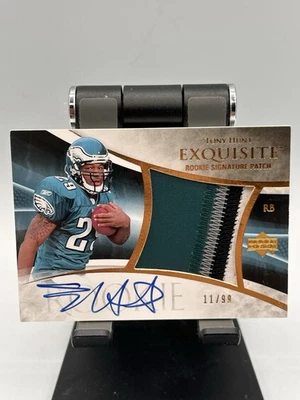 2007 Exquisite Collection Parallel 11/99 Tony Hunt #112 RPA Rookie Patch Auto RC - Image 1 of 4