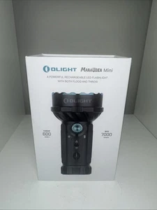 Olight Marauder Mini leistungsstarke Taschenlampe 7000 Lumen wiederaufladbar hellste Taschenlampe - Bild 1 von 18