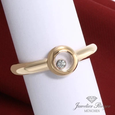 Chopard Ring Happy Diamonds Gelbgold 750 Diamant Größe 56 Gold - Bild 1 von 4