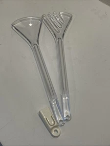 Pampered Chef Plastic 3-way Tongs Salad Server Set-Retired 2235 - Picture 1 of 9
