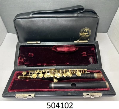 Communhardt NAAM Edición Centenario Piccolo #48 de 100 RARA Granadilla / 18K Foto 1 de 4