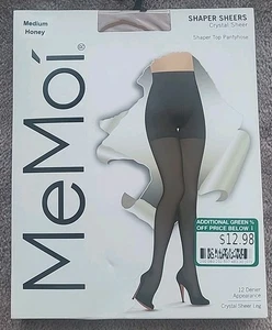 Neu Me Moi Shaper Sheers Shaper Top Strumpfhose Honig Größe Medium kostenloser Versand    - Bild 1 von 8