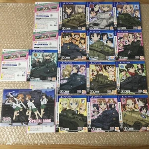 PS Vita Girls und Panzer Limited Rival Treasure Box con juego de chaqueta y libro especial - Imagen 1 de 3