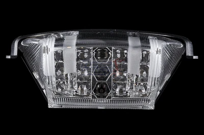 FIT HYOSUNG GT650 R/ S GT-250 R LED REAR LIGHT 2010-2016 17 18 2019 smoked combo - Image 1 of 4