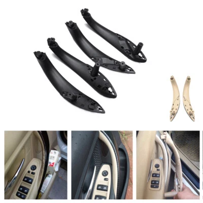 Inner Trim Door Pull Handle Left & Right For BMW M3 M4 F30 F35 F80 F82 F83 12-17 - Imagem 1 de 4
