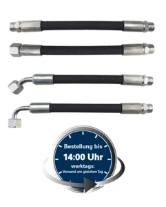 Hydraulikschlauch 28L (M36x2) NW25 CEL(AG)/DKOL90/45 Anschluss und Länge wählbar - Bild 1 von 8