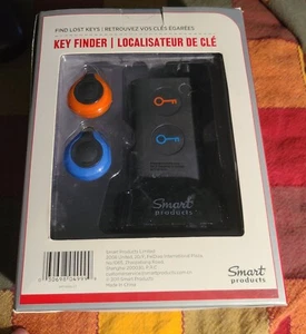 Smart Product Electronic Key Finder Portable Wireless Transmitter 2 Key Fobs NIB - Picture 1 of 7