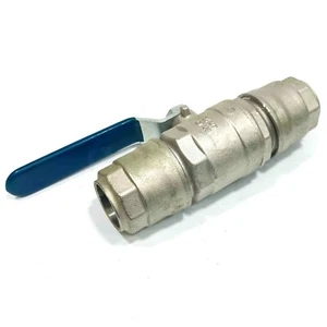 Válvula de bola de aluminio Champion C90700-32, 32 mm - Imagen 1 de 5
