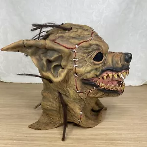 Vintage Don Post 2005 Wolfman Werewolf Scar Head Latex Mask Halloween Rare - Picture 1 of 7
