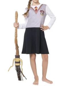 Harry Potter Hermione Hogwarts Gryffindor Uniform Girls Pajama Nightgown Size 14 - Picture 1 of 4