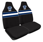 84724 GEELONG CATS AFL LOGO SET OF 2 FRONT CAR SEAT COVERS SIZE 60