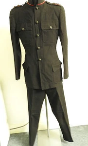 Military WW2 Royal Green Jackets Lieutenants No.1 Dress Tunic Uniform (3663 - Picture 1 of 12