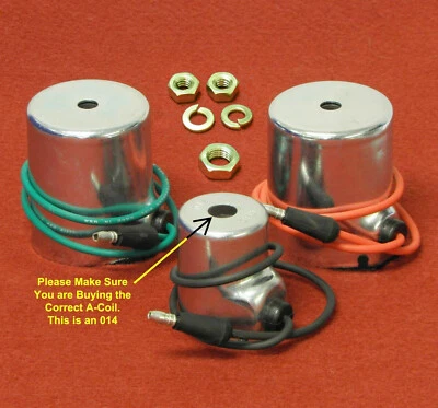 MEYER Snow Plow Coil SET + SS Nuts: A014 15659; B9 15382; C9 15430; Brand New!  - Image 1 of 4