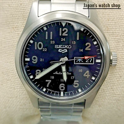 SEIKO SEIKO 5 SPORTS FIELD SPORTS STYLE SBSA113 Blue Men's Watch New in Box - Image 1 of 4