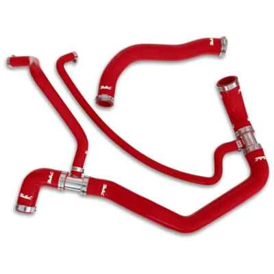 PPE Red Silicone Upper & Lower Coolant Hose Kit For 2001-2005 GM 6.6L Duramax - Image 1 of 2