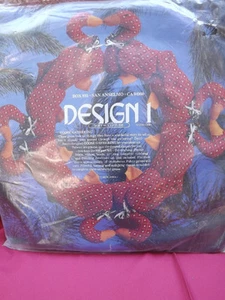 Vintage 1988 Country Calico GANS SAMMELN STOFFKRANZ 18" Nähen Bastelset Neu in Verpackung - Bild 1 von 1