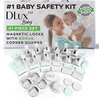 Magnetic Safety Cupboard Locks !12 Magnetic Locks, 2 Keys & 4 Corner Protectors)